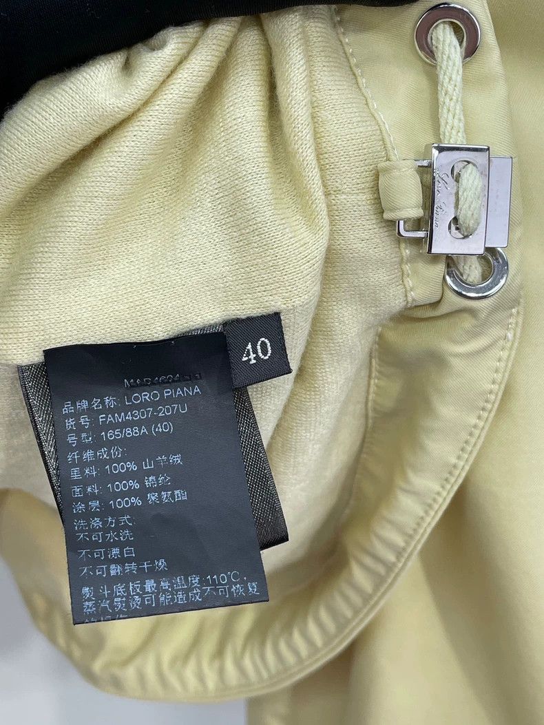 Loro Piana Loro piana Hooded casual windbreaker jacket 2506-Nextarrow Size S / US 4 / IT 40 - 7 Thumbnail