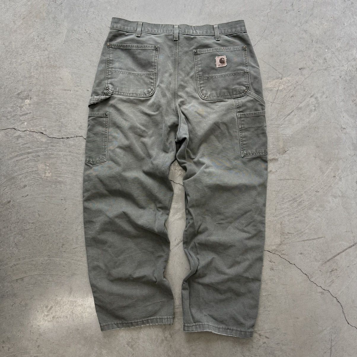 Carhartt Vintage 90s Carhartt B136 MOS Double Knee Work Pants Size US 36 / EU 52 - 5 Thumbnail