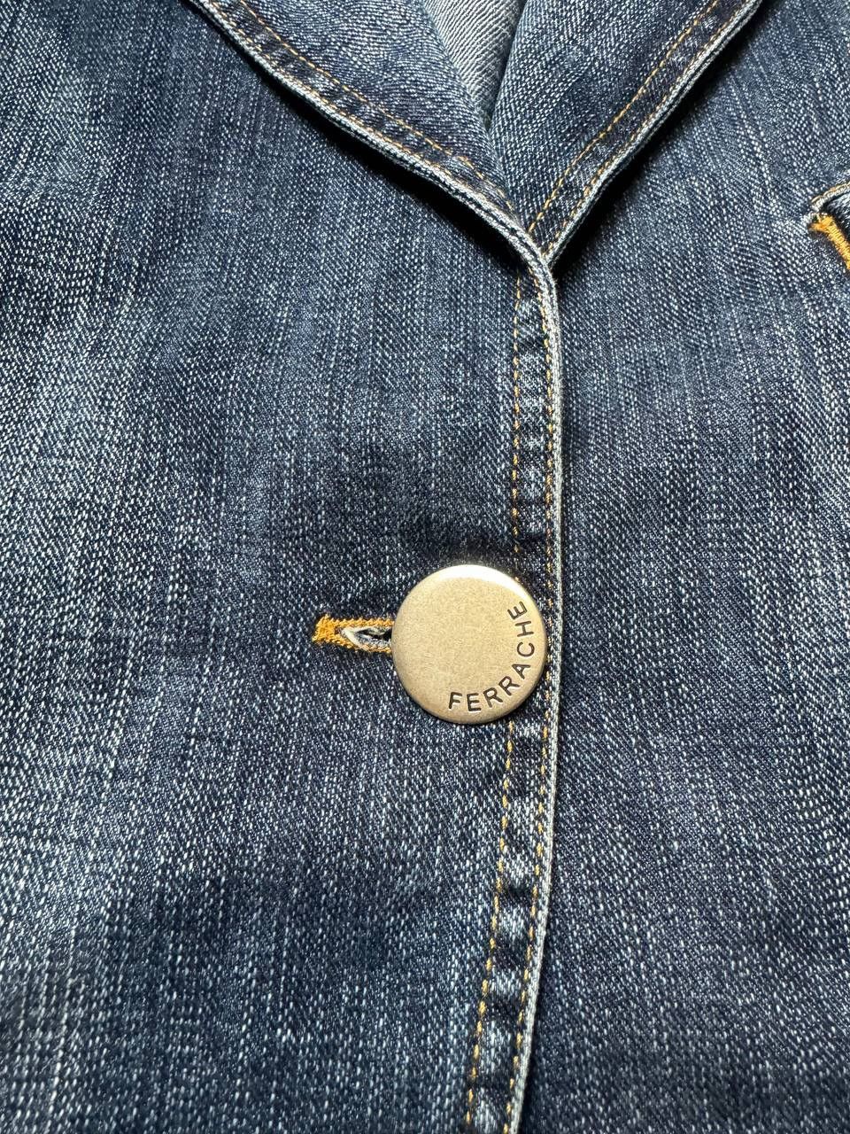 Japanese Brand × Vintage Vintage Y2K Ferrache Denim Dolce Style Balzer Size L / US 10 / IT 46 - 3 Thumbnail