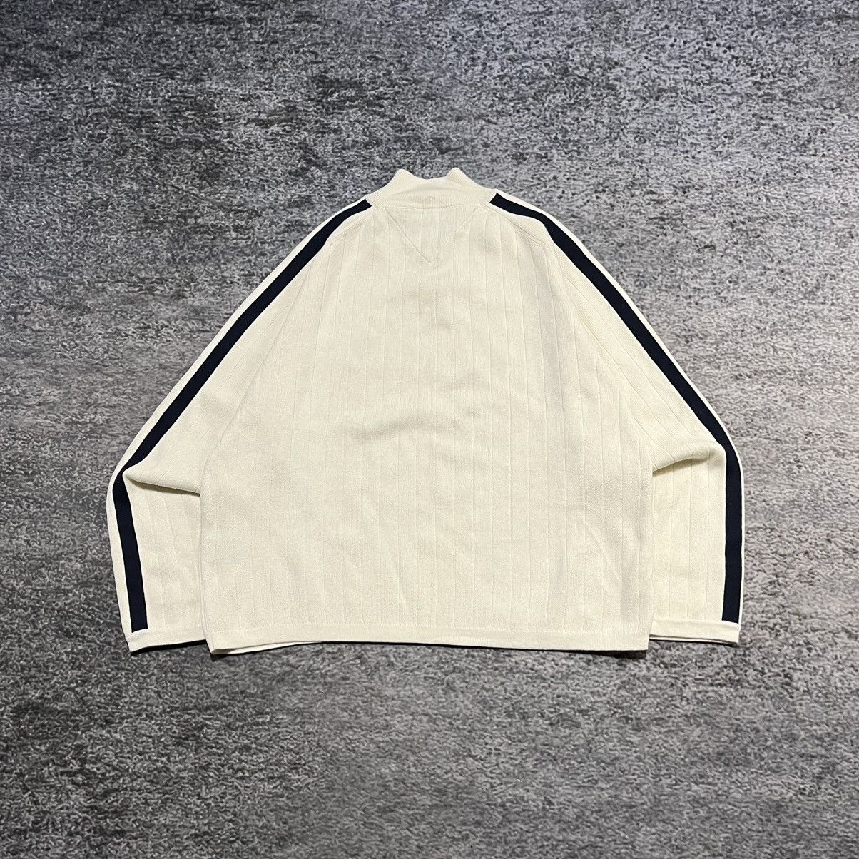 Tommy Hilfiger Vintage Tommy Hilfiger Y2K Skater White 1/4 Zip Sweater XXL Size US XXL / EU 58 / 5 - 2 Thumbnail