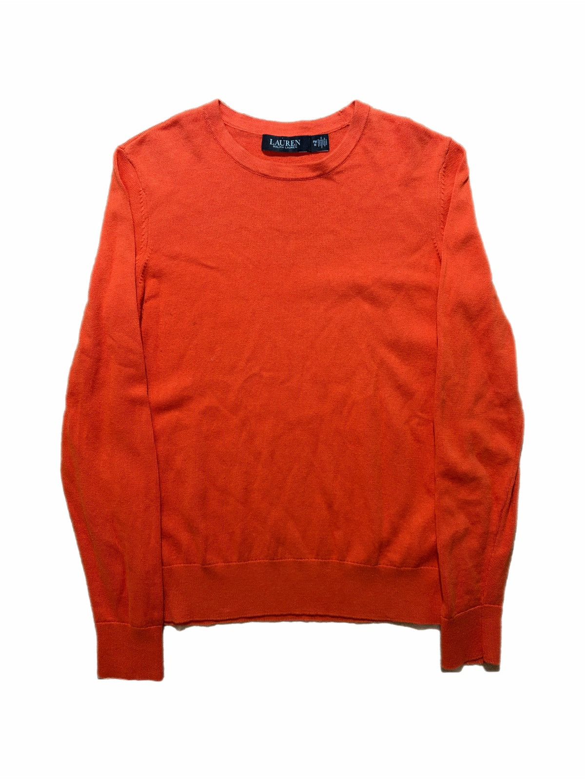 Lauren Ralph Lauren Lauren Ralph Lauren Sweater Cotton Modal Crewneck Knit Size M / US 6-8 / IT 42-44 - 1 Thumbnail