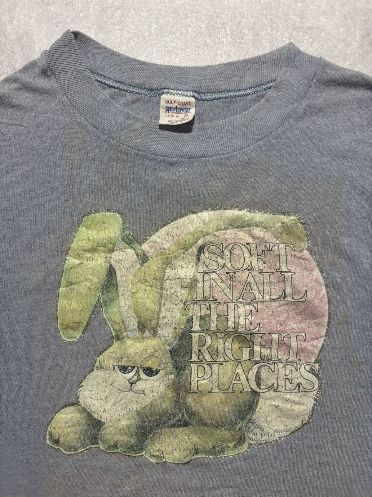 Vintage Vintage 80’s Tshirt Size US M / EU 48-50 / 2 - 2 Thumbnail