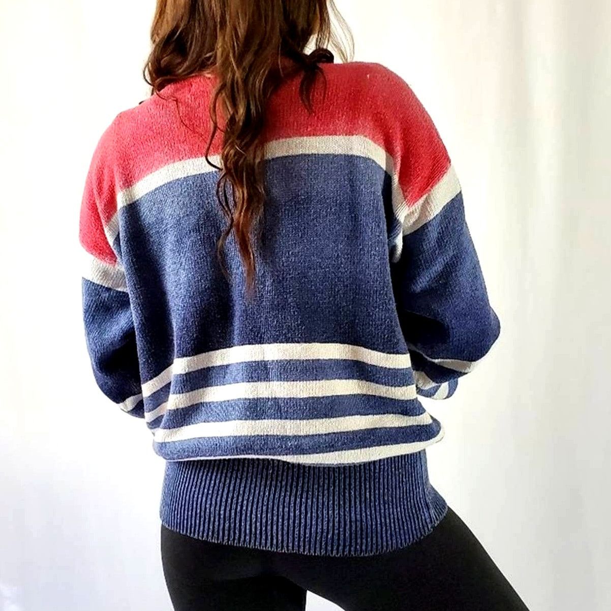 Ralph Lauren Ralph Lauren Oversized Chunky Striped Sweater - XL Size XL / US 12-14 / IT 48-50 - 2 Thumbnail