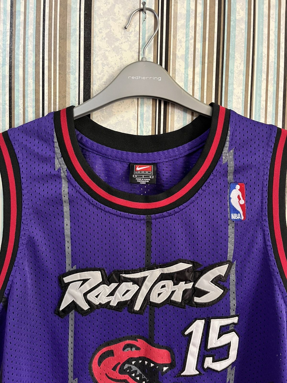 NBA 1990s Toronto raptors vince carter 15 #H1 Size US S / EU 44-46 / 1 - 4 Thumbnail