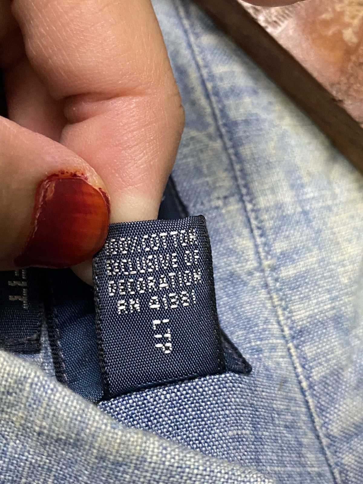 Polo Ralph Lauren × Ralph Lauren × Vintage Vintage Ralph Lauren button up denim Size US L / EU 52-54 / 3 - 13 Thumbnail