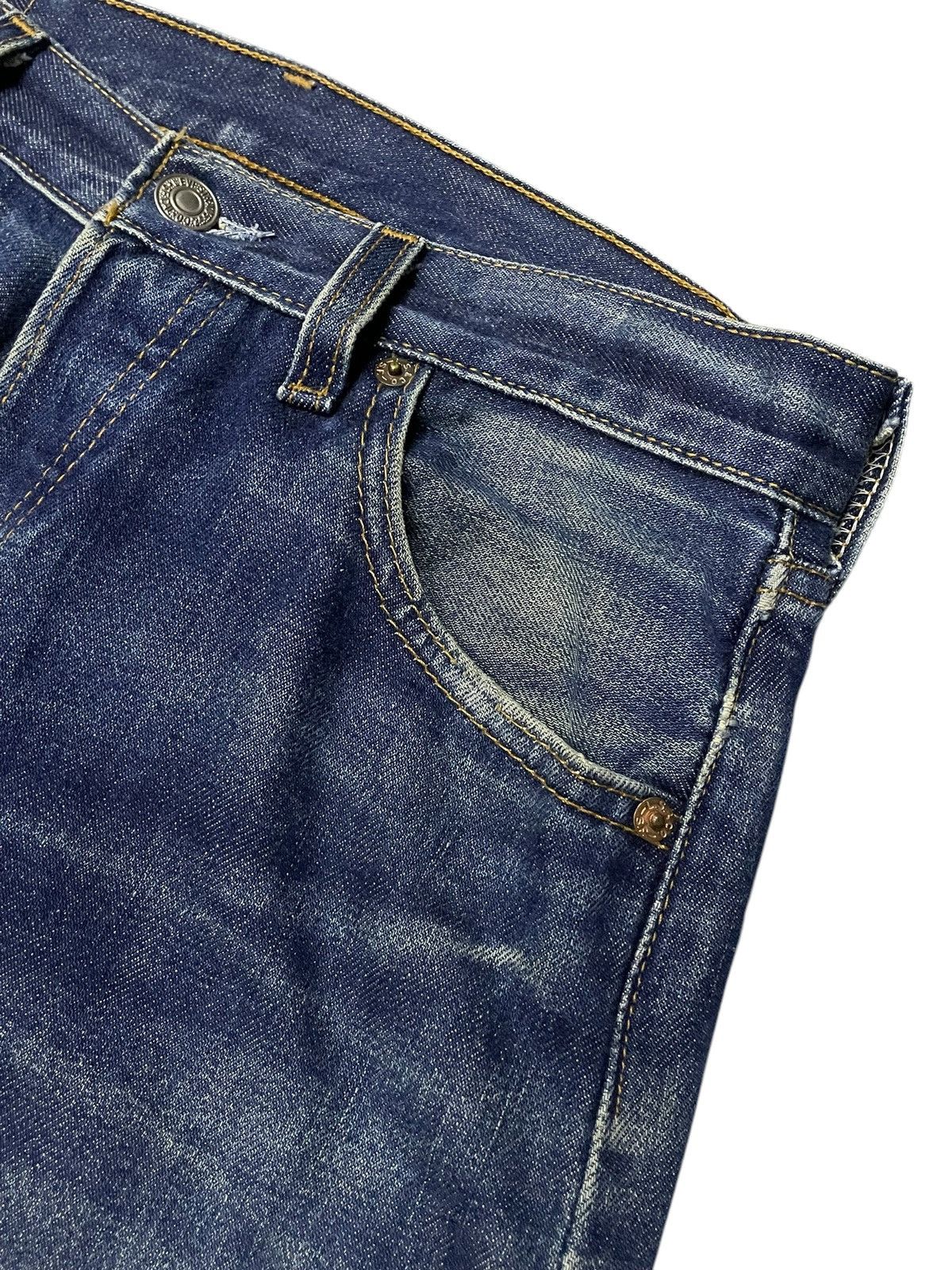 Levi's × Vintage Vintage Levis 501XX Faded Mud Wash Distressed Jeans Size US 30 / EU 46 - 11 Thumbnail