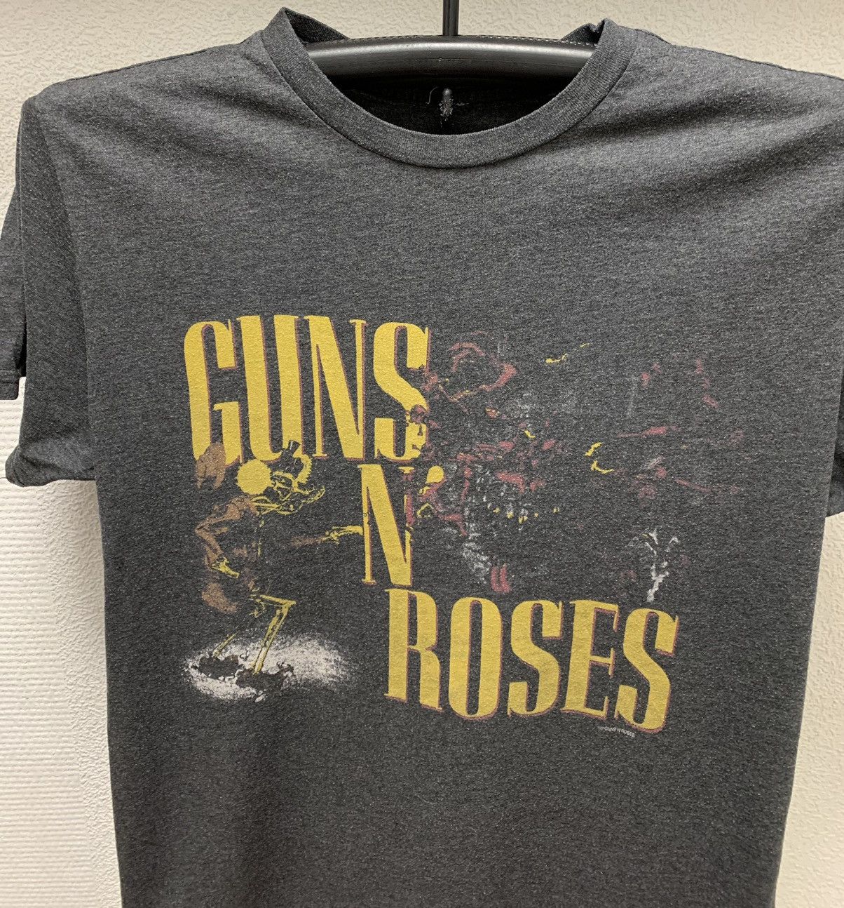 Band Tees Guns N Roses vintage 1987 t-shirt M-L was here band rock Size US M / EU 48-50 / 2 - 5 Thumbnail
