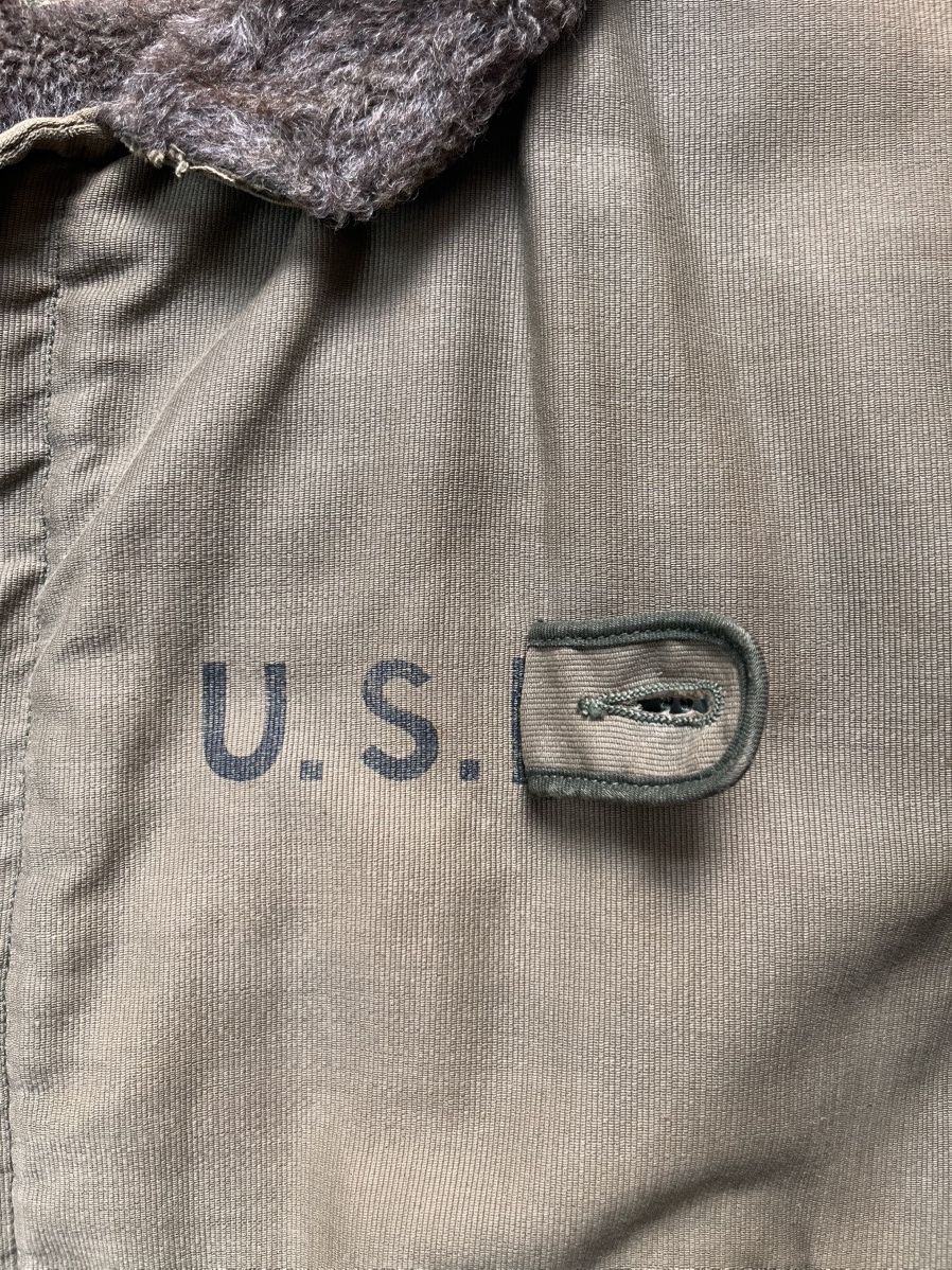 Other US Navy WW2 N-1 Deck Jacket Size US XL / EU 56 / 4 - 3 Thumbnail