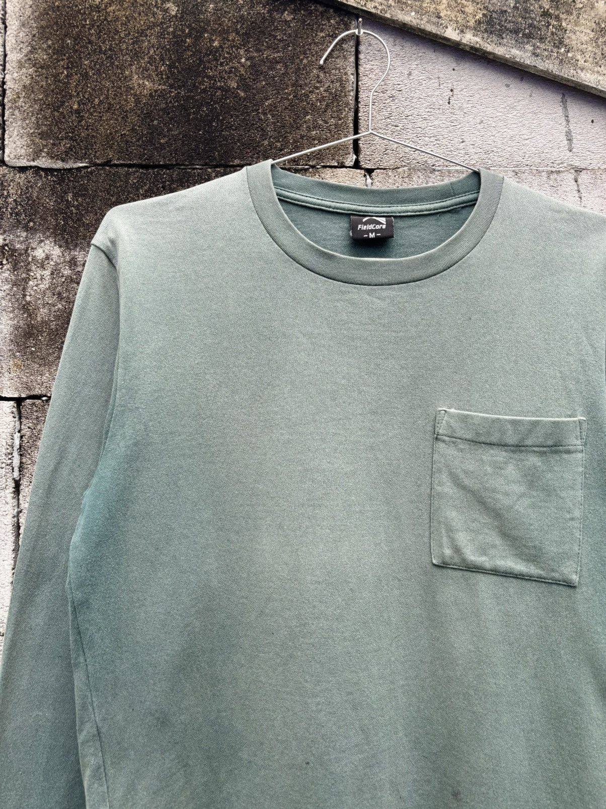 Vintage Thrashed Distressed Faded FieldCore Long Sleeve T-Shirt ERD Size US M / EU 48-50 / 2 - 2 Thumbnail