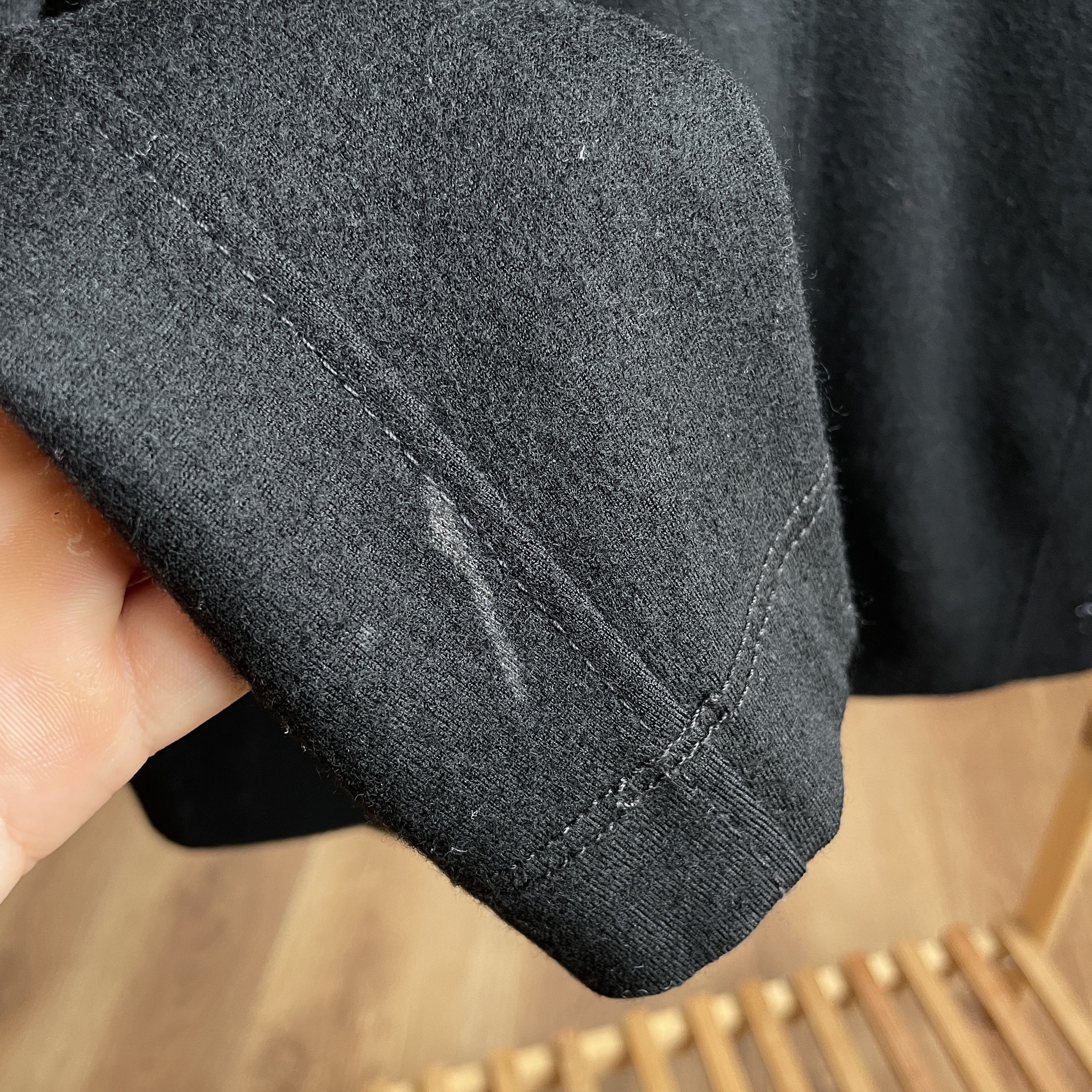 Helmut Lang Helmut Lang Womens Sonar Overlap Wool Coat Size S Size S / US 4 / IT 40 - 6 Thumbnail