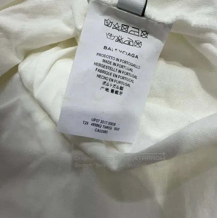 Balenciaga Balenciaga Logo Print Cotton T. Size US XS / EU 42 / 0 - 2 Thumbnail