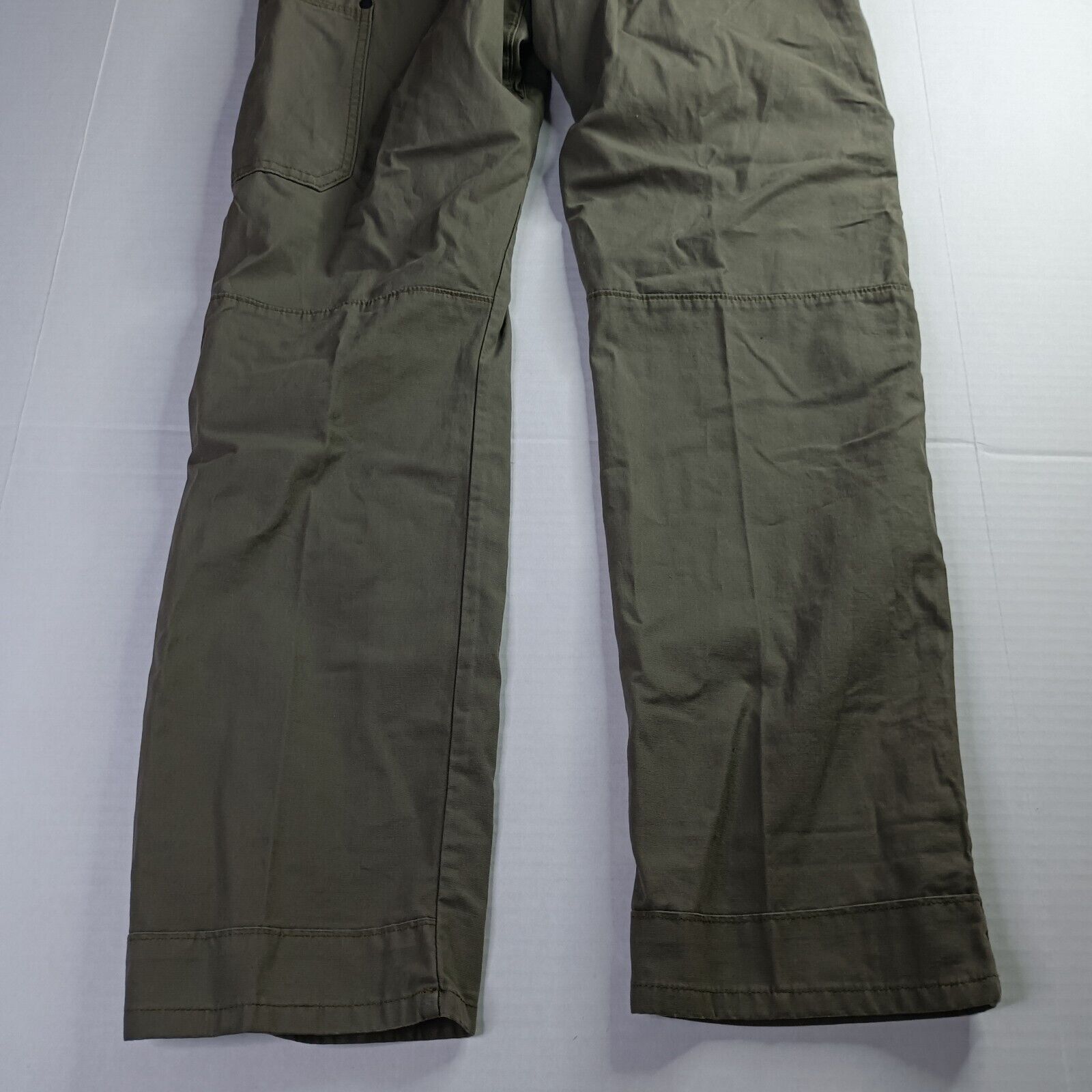 Wrangler Wrangler Utility Pants Mens 33x30 Green Straight Fit UPF 50+ Size US 33 - 7 Thumbnail