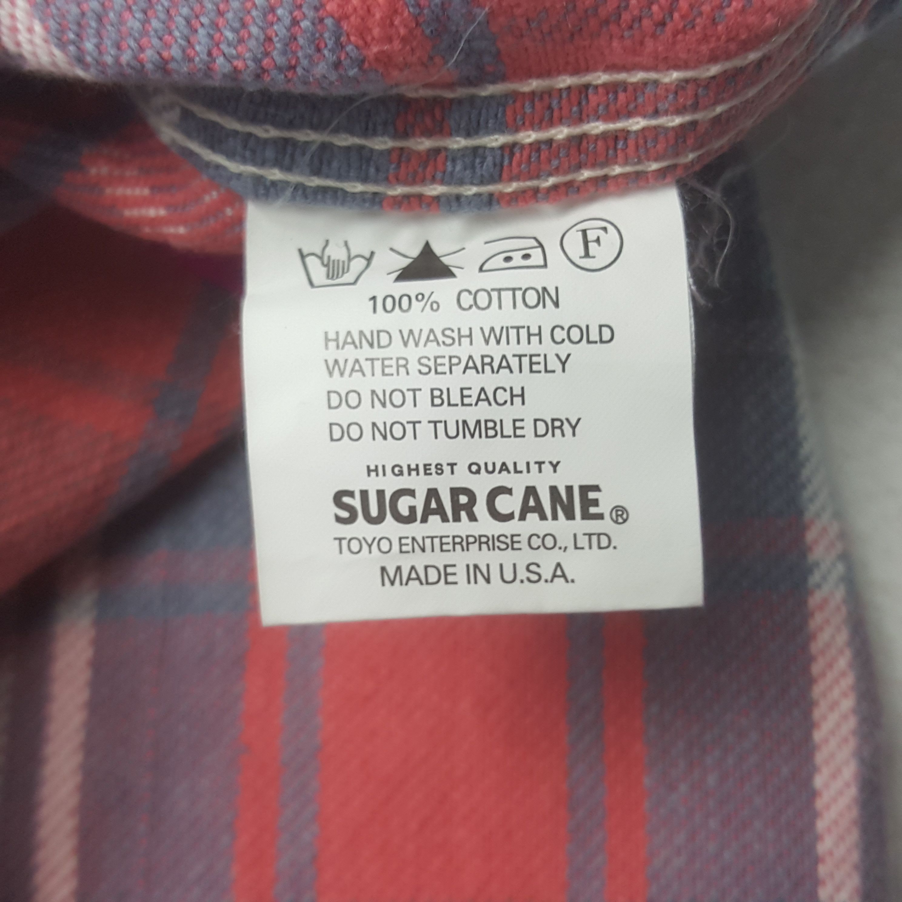 Vintage Sugar Cane USA Button Up Shirt