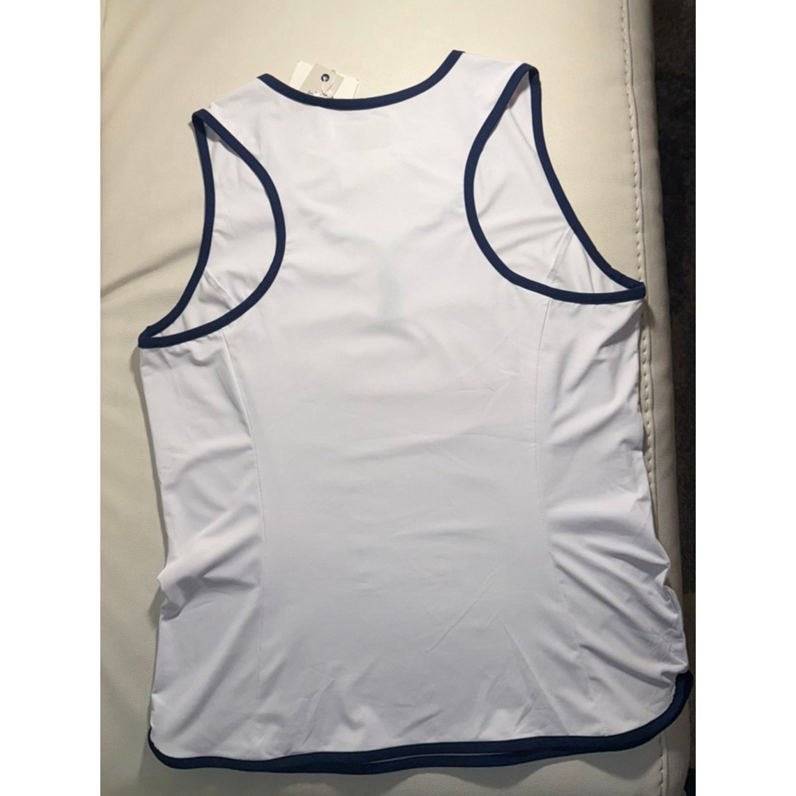 Original Penguin Penguin Women’s white Tank top Size L - tennis or Golf Size L / US 10 / IT 46 - 6 Thumbnail