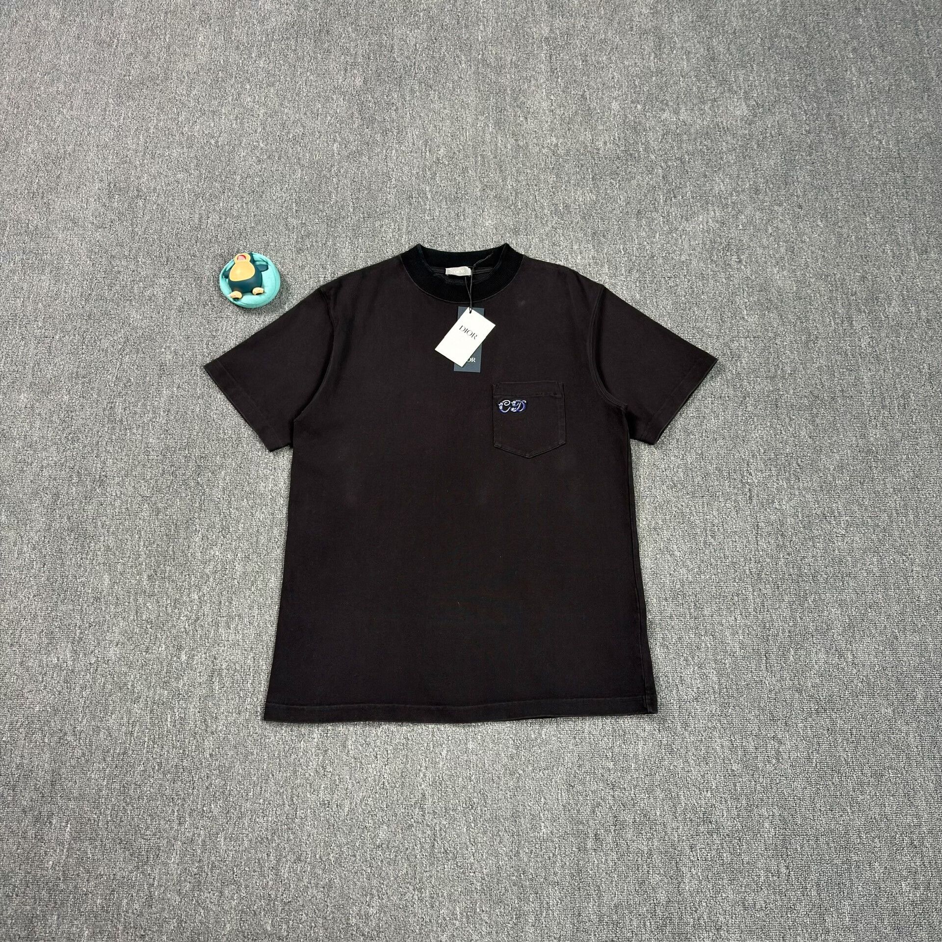 Dior Dior CD Embroidery Pocket T-Shirt Size M Size US M / EU 48-50 / 2 - 1 Thumbnail