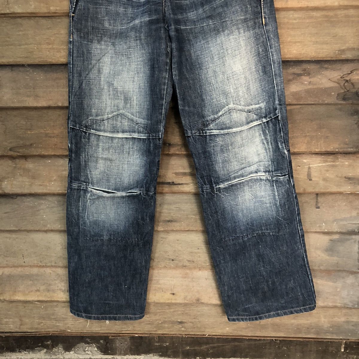 Marithe + Francois Girbaud DL Marithe Francois Girbaund faded Black Denim Pants #7317 Size US 31 - 3 Thumbnail