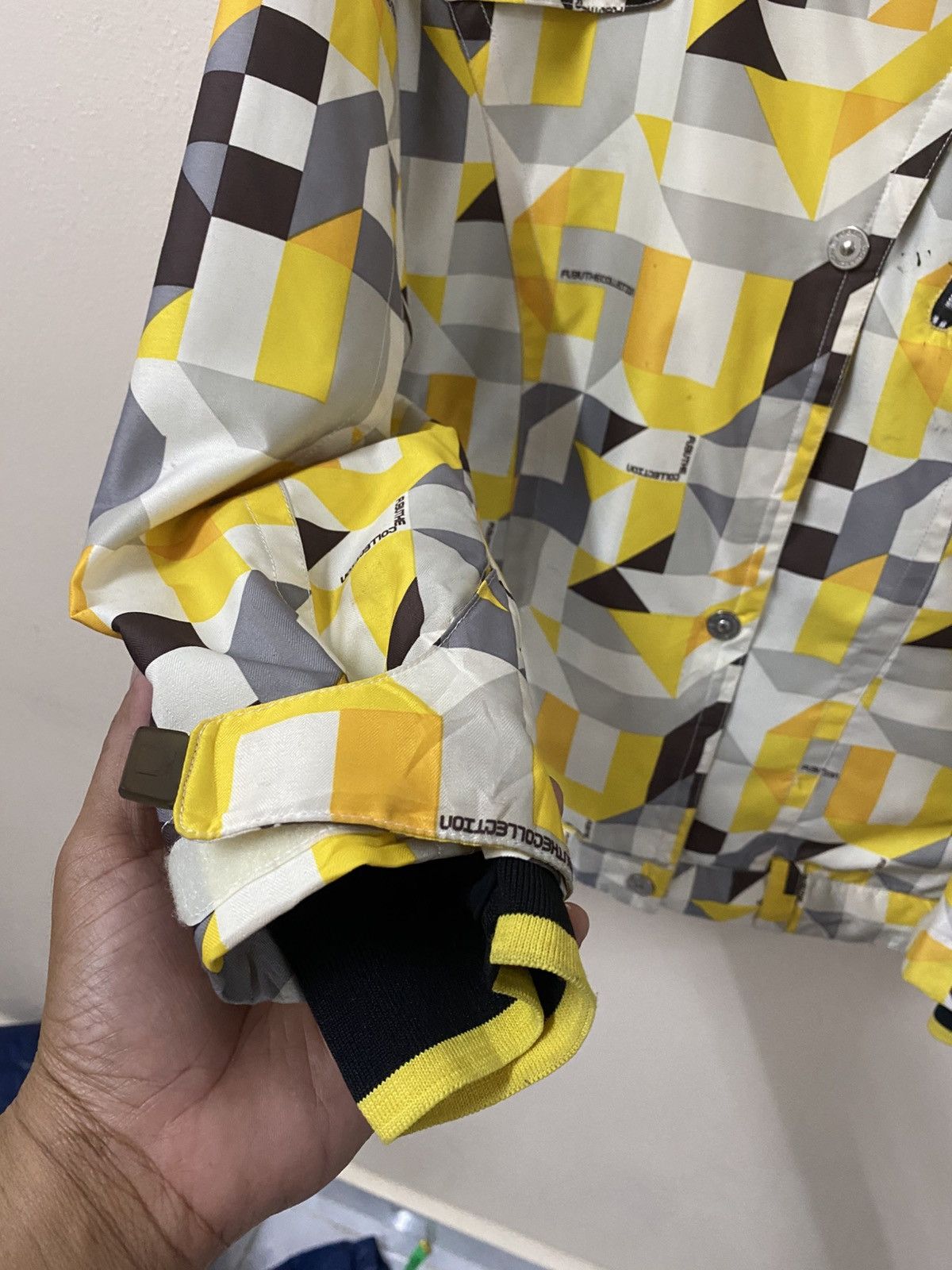 Fubu FUBU The Collection Geometric Pattern Ski Jacket Size US M / EU 48-50 / 2 - 8 Thumbnail