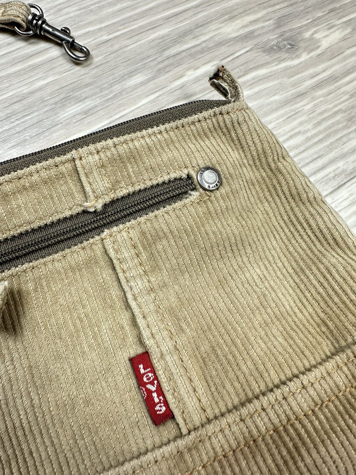 Levi's × Levi's Vintage Clothing Vintage Levi’s Corduroy Mini Bags Clutch Size ONE SIZE - 7 Thumbnail