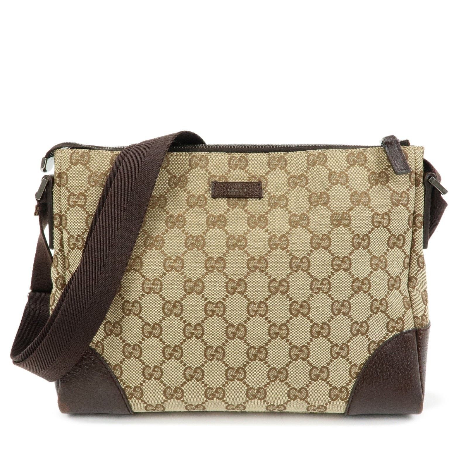 Gucci Gucci GG Supreme Crossbody Bag Beige Size ONE SIZE - 1 Thumbnail
