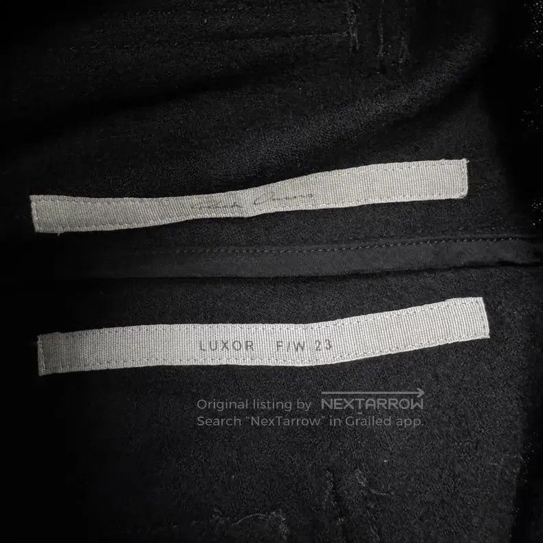 Rick Owens Rick Owens Black wool trousers Size US 40 / EU 56 - 4 Thumbnail