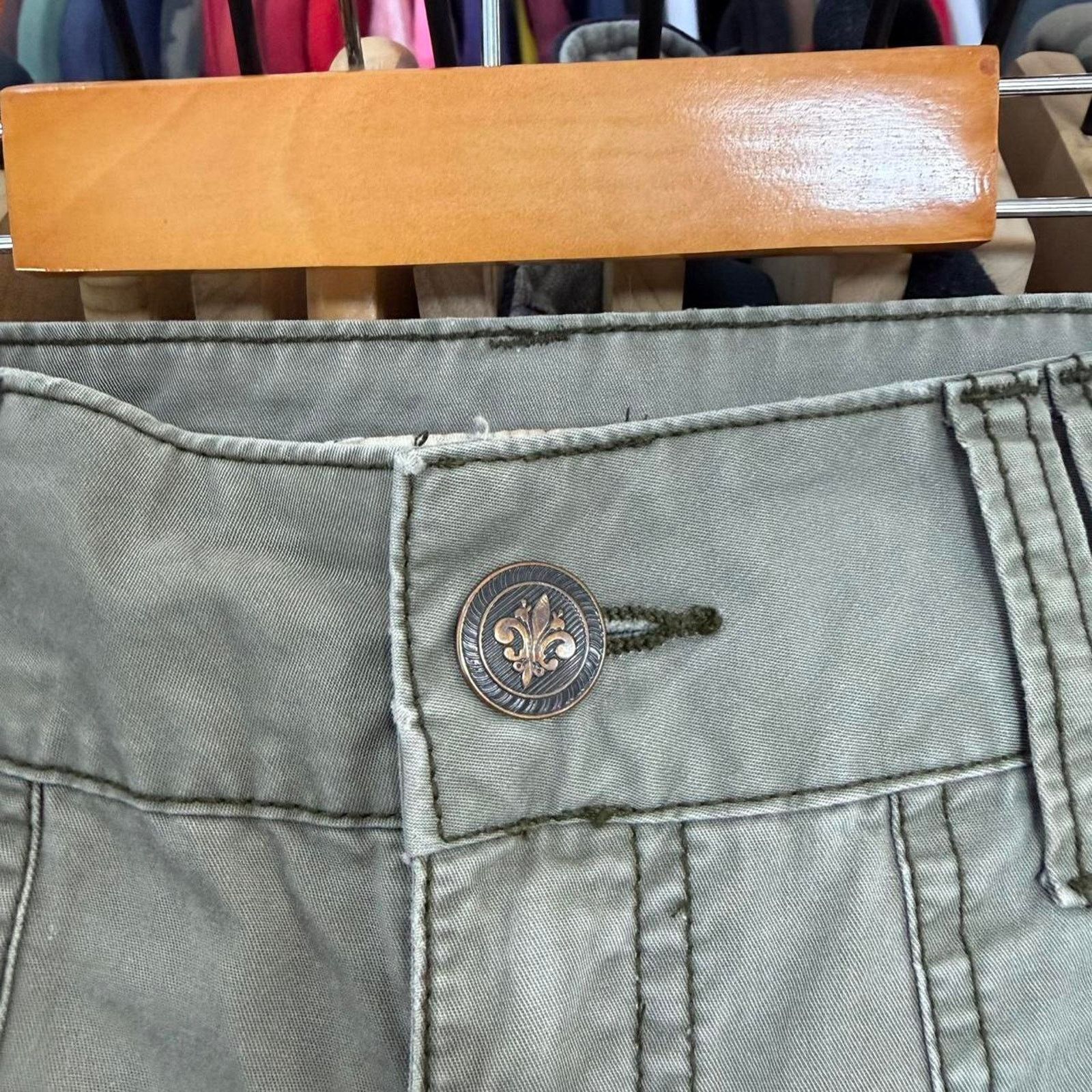 Faded Glory Vintage Y2K Faded Glory Women’s Low Rise Pants Floral Size 32" / US 10 / IT 46 - 5 Thumbnail