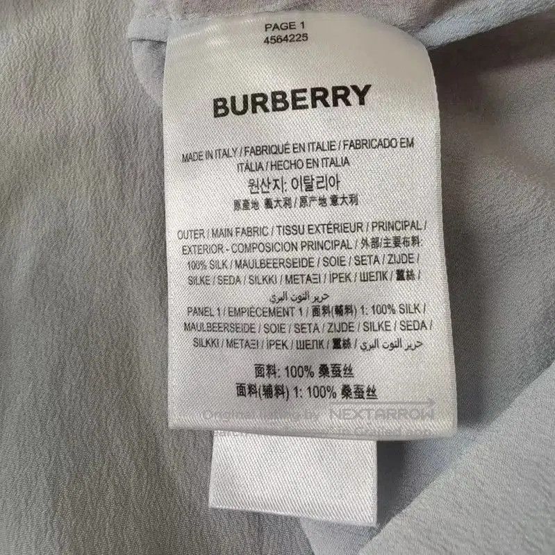 Burberry Burberry Colorful Silk Shirt for Men. Size US M / EU 48-50 / 2 - 6 Thumbnail
