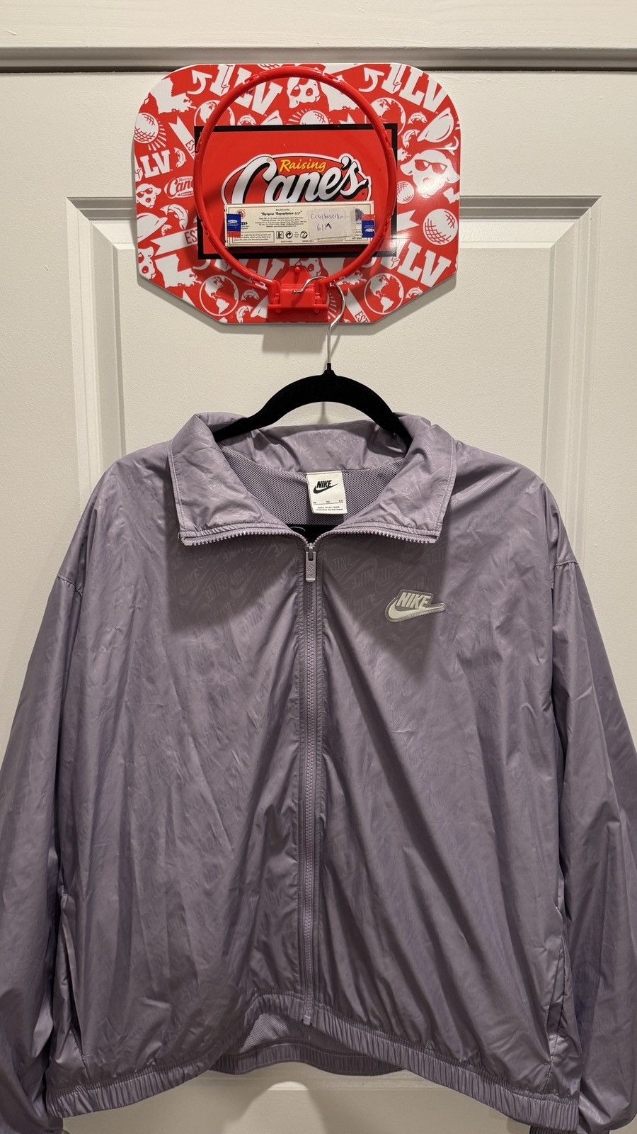 Nike Silver Nike lightweight Jacket Size US XL / EU 56 / 4 - 2 Thumbnail