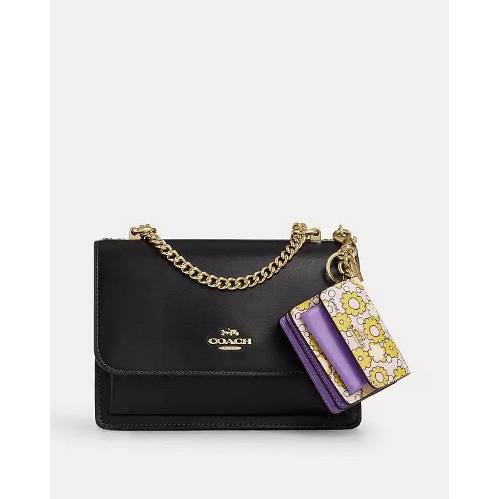 Coach NWT Coach Mini Klare Bag Charm CBL32 Im/Lilac Multi Size ONE SIZE - 3 Thumbnail