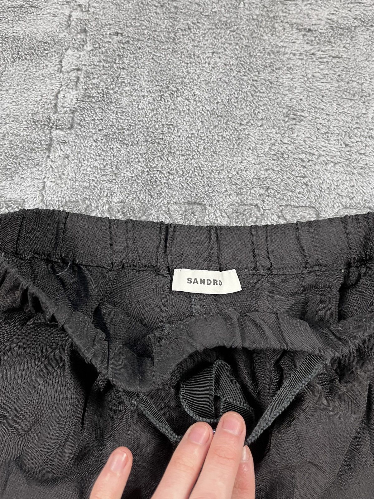 Sandro Vintage Sandro 2000s viscose shorts avantgarde old money Size 26" / US 2 / IT 38 - 6 Thumbnail
