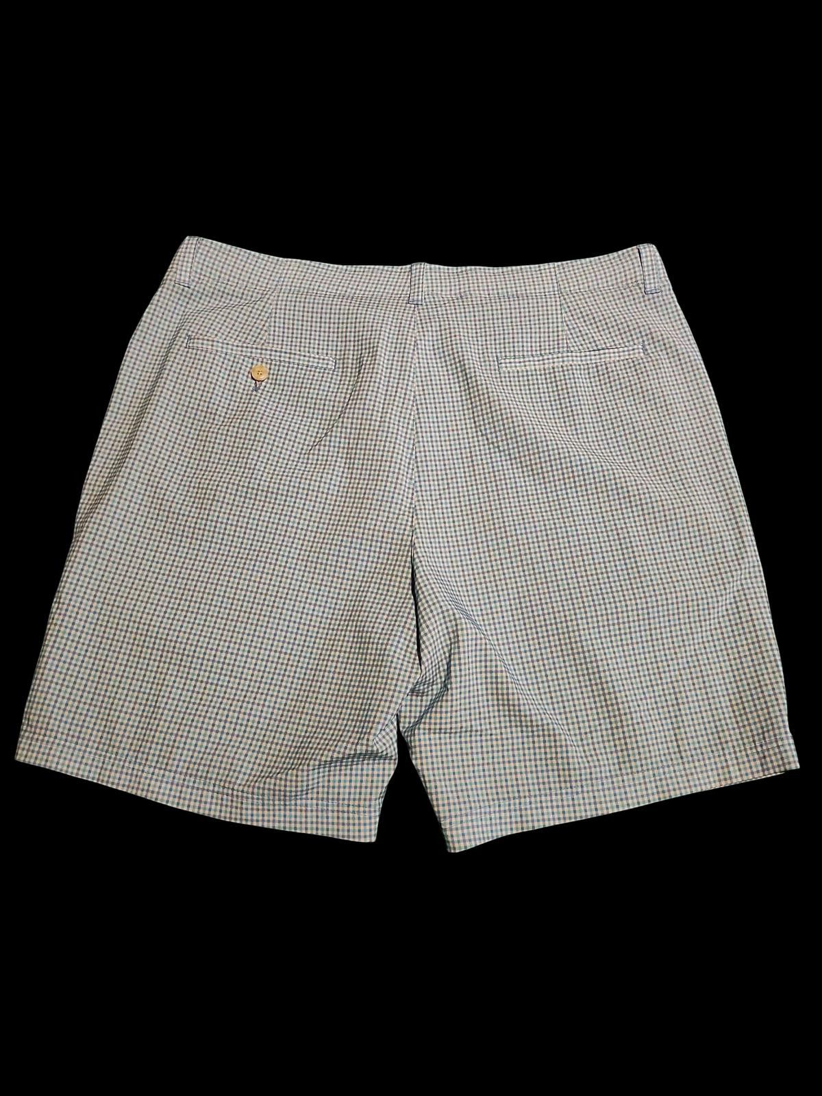 Designer Pro Tour Men's Casual Shorts Plaid Pattern Size US 38 / EU 54 - 3 Thumbnail