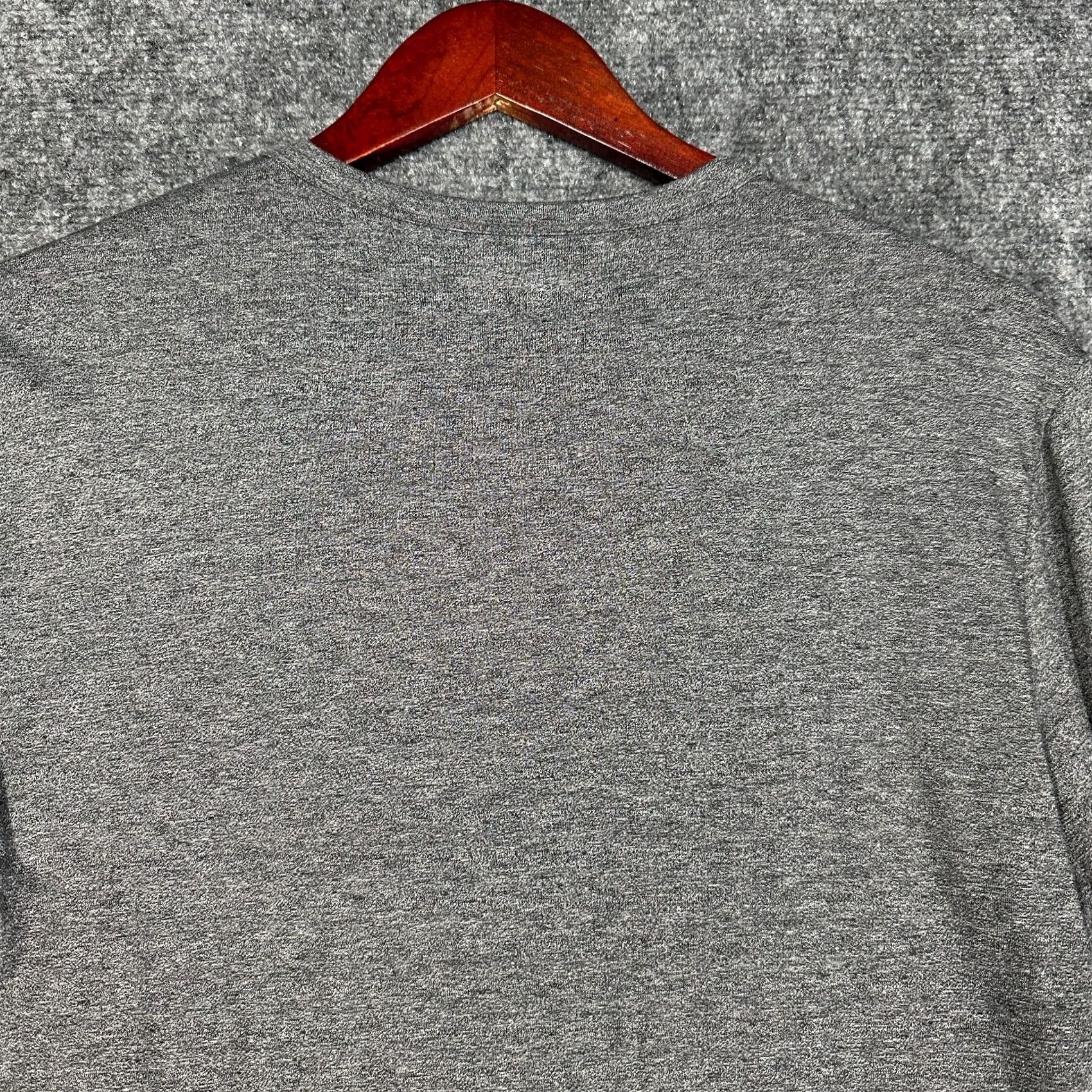 Vintage Heatkeep Top Womens Medium Gray Stretch Long Sleeve Cuffed Pullover Size M / US 6-8 / IT 42-44 - 7 Thumbnail