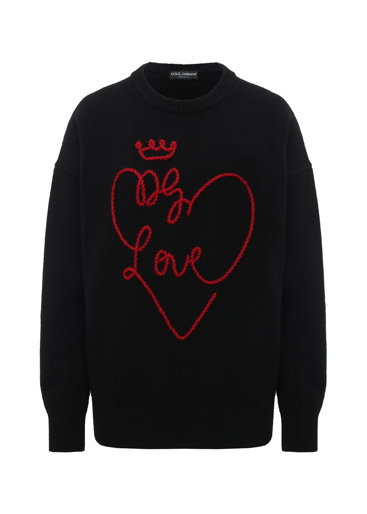 Dolce & Gabbana o1y0925 Sweater in Black Size XS / US 0-2 / IT 36-38 - 1 Thumbnail
