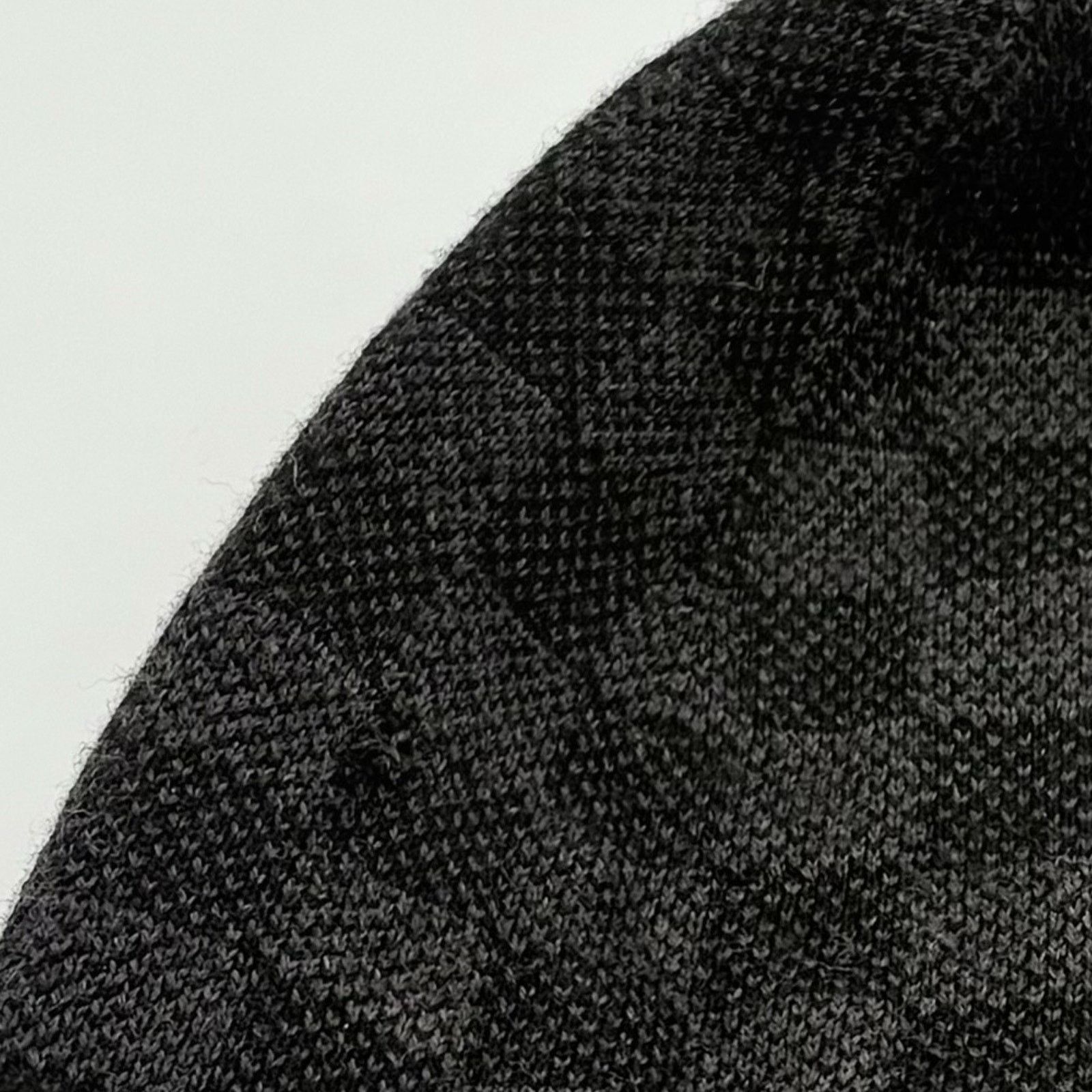 Louis Vuitton Louis Vuitton Wool Petit Damier Graphite Beanie ' Black Grey Size ONE SIZE - 9 Thumbnail