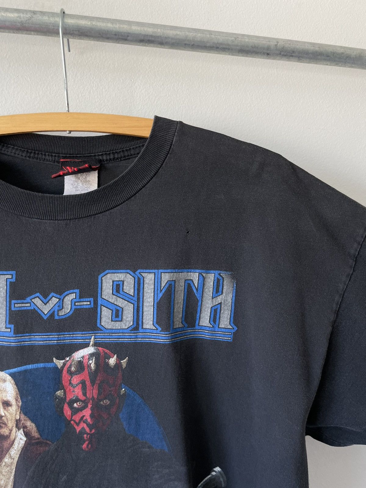 Star Wars Vintage 90s Star Wars Jedi VS Sith Ep 1 tee Size US XL / EU 56 / 4 - 8 Thumbnail