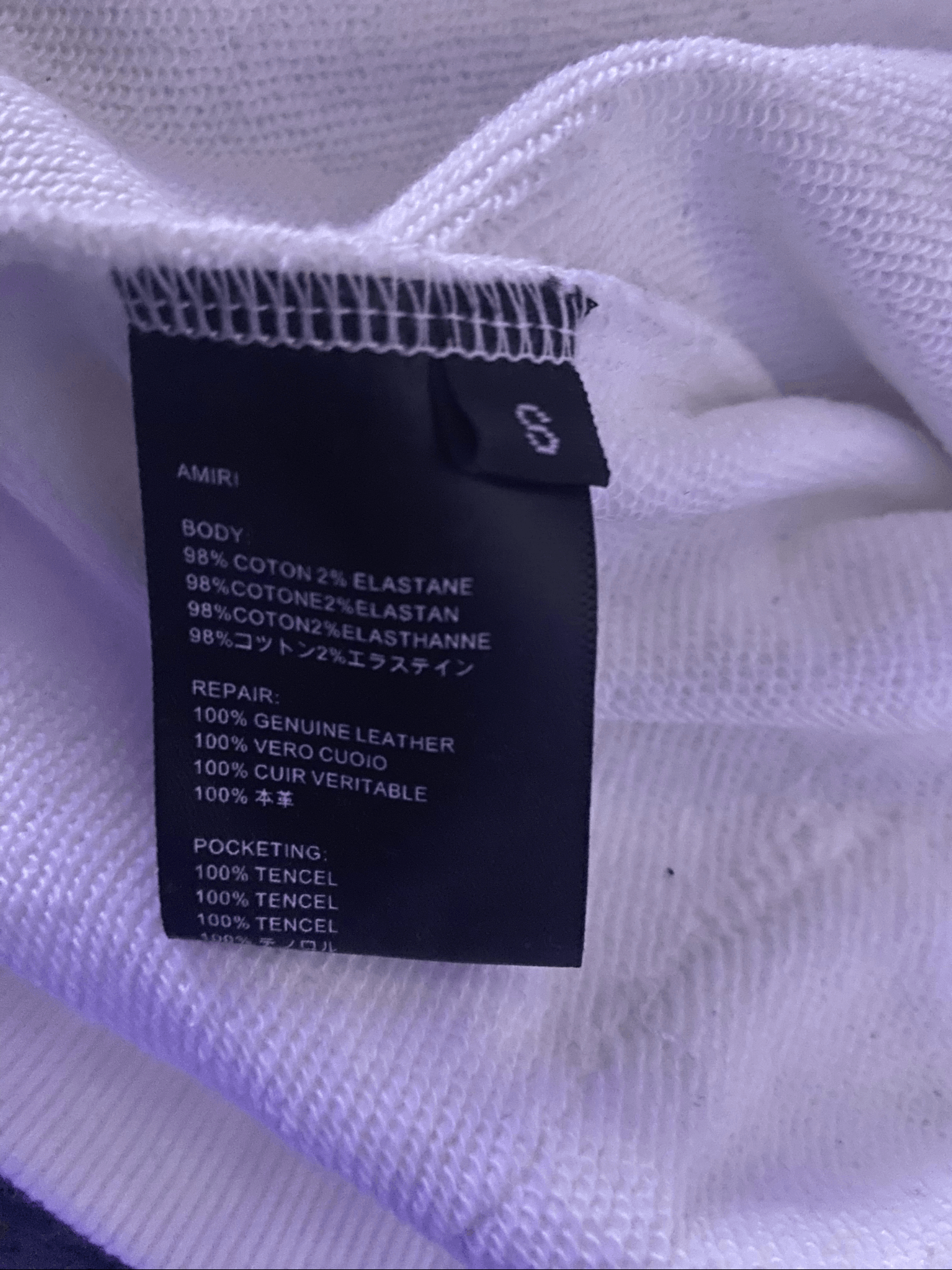Other Amiri Classic Logo Hoodie White Authentic Size US S / EU 44-46 / 1 - 6 Thumbnail