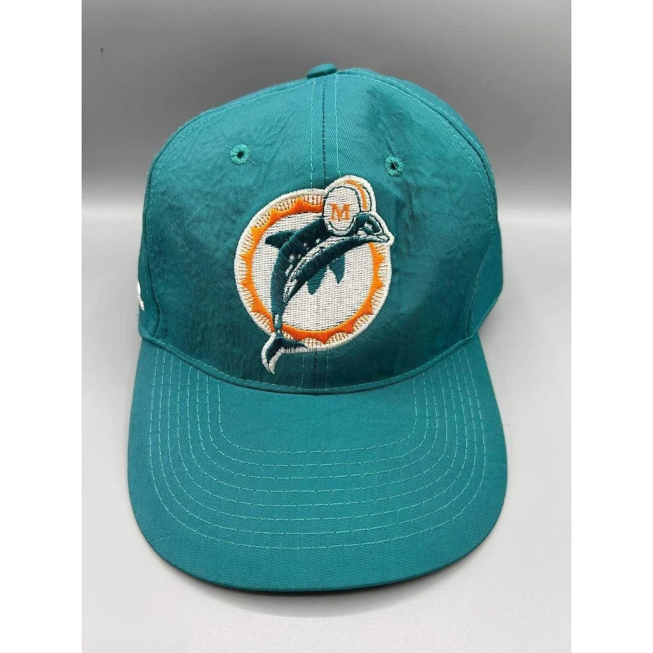 Apex One Vintage Miami Dolphins Hat Men Blue NFL Snap Back Cap Size ONE SIZE - 1 Thumbnail