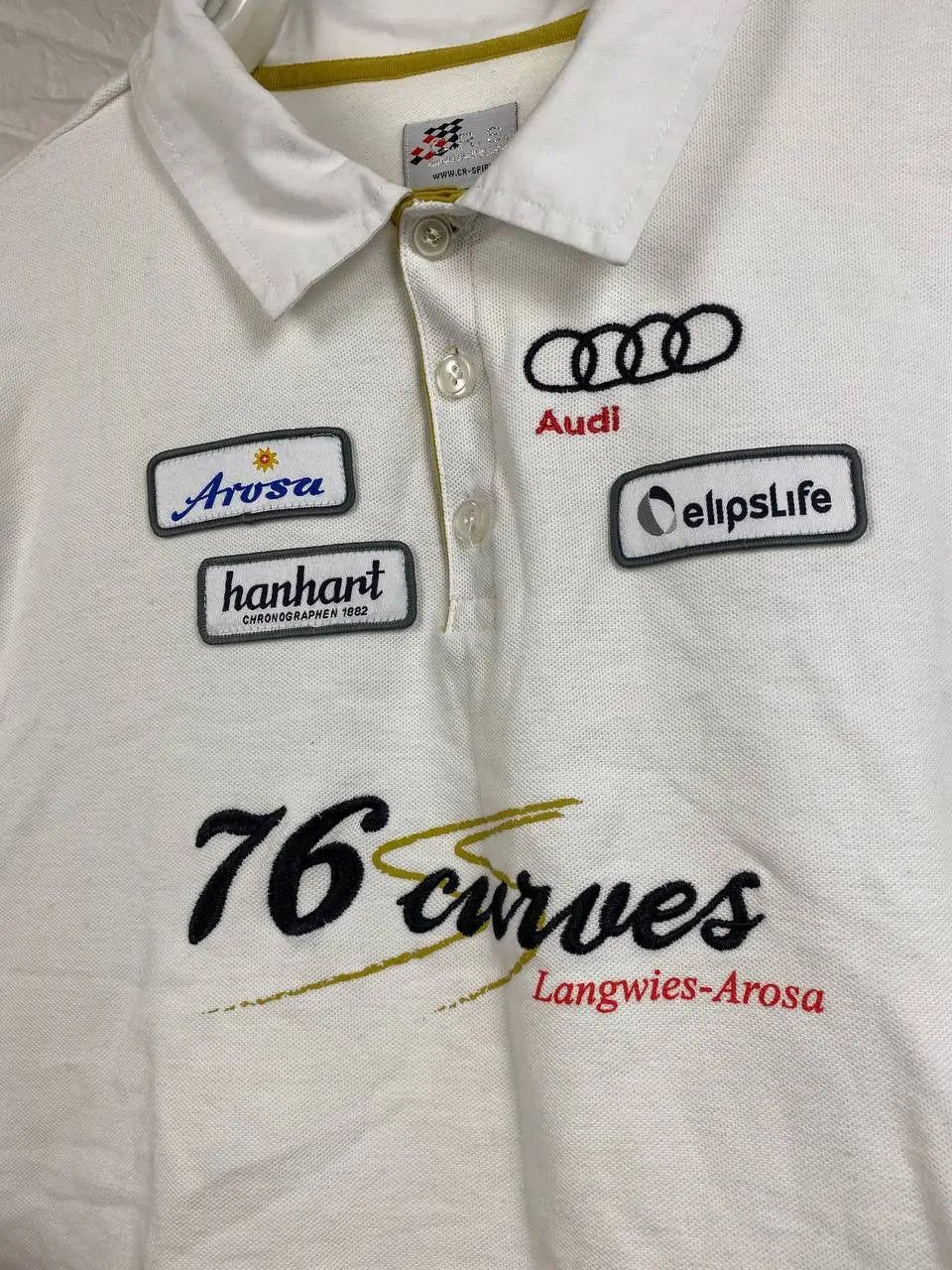 Audi Audi Racing Style Nascar Signature Emblem Polo T Shirt Size US M / EU 48-50 / 2 - 3 Thumbnail