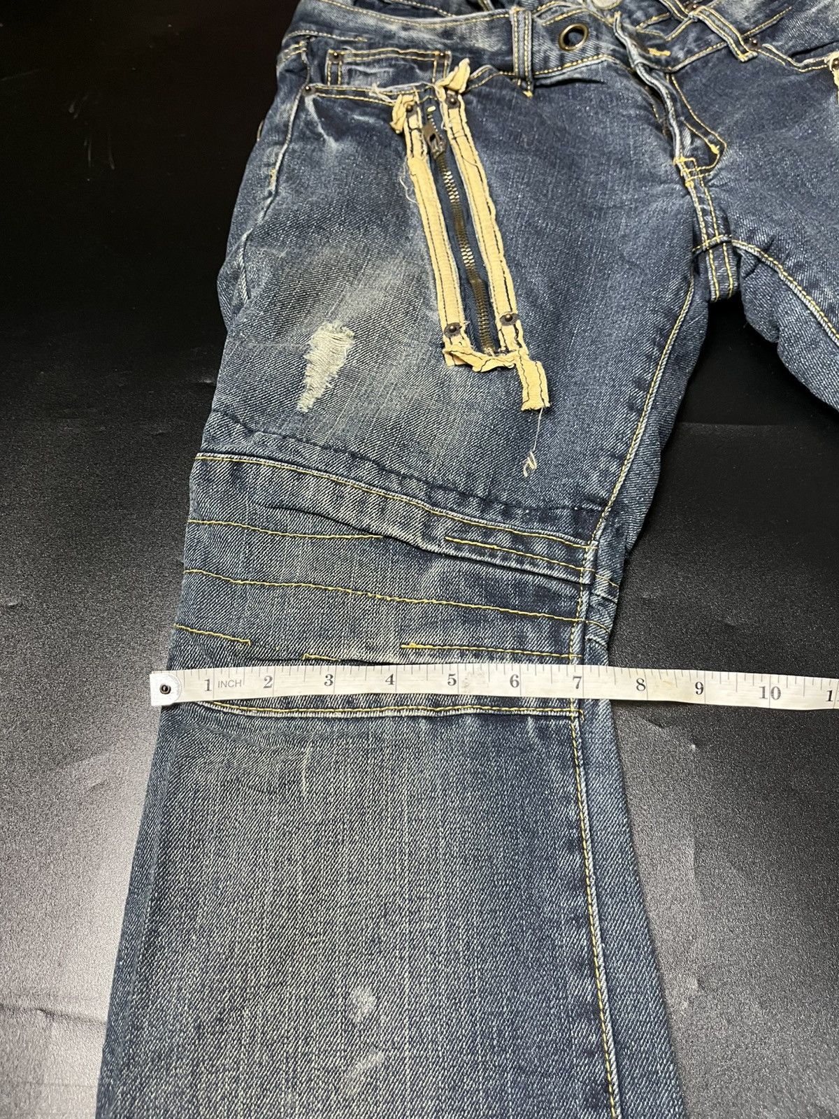 If Six Was Nine × Japanese Brand × Le Grande Bleu (L.G.B.) Japanese Solberry Double Wist Gimmick Zipper Size US 31 - 17 Thumbnail