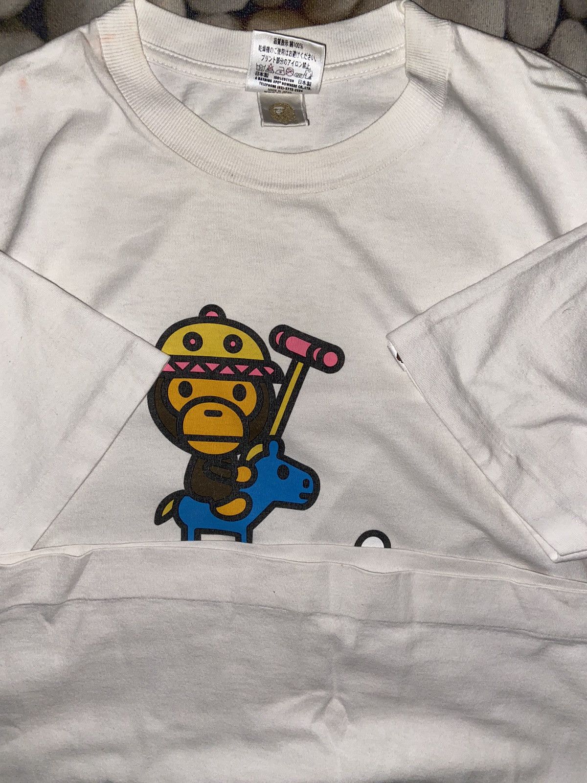 Bape Baby Milo Polo Tee Size US M / EU 48-50 / 2 - 10 Thumbnail
