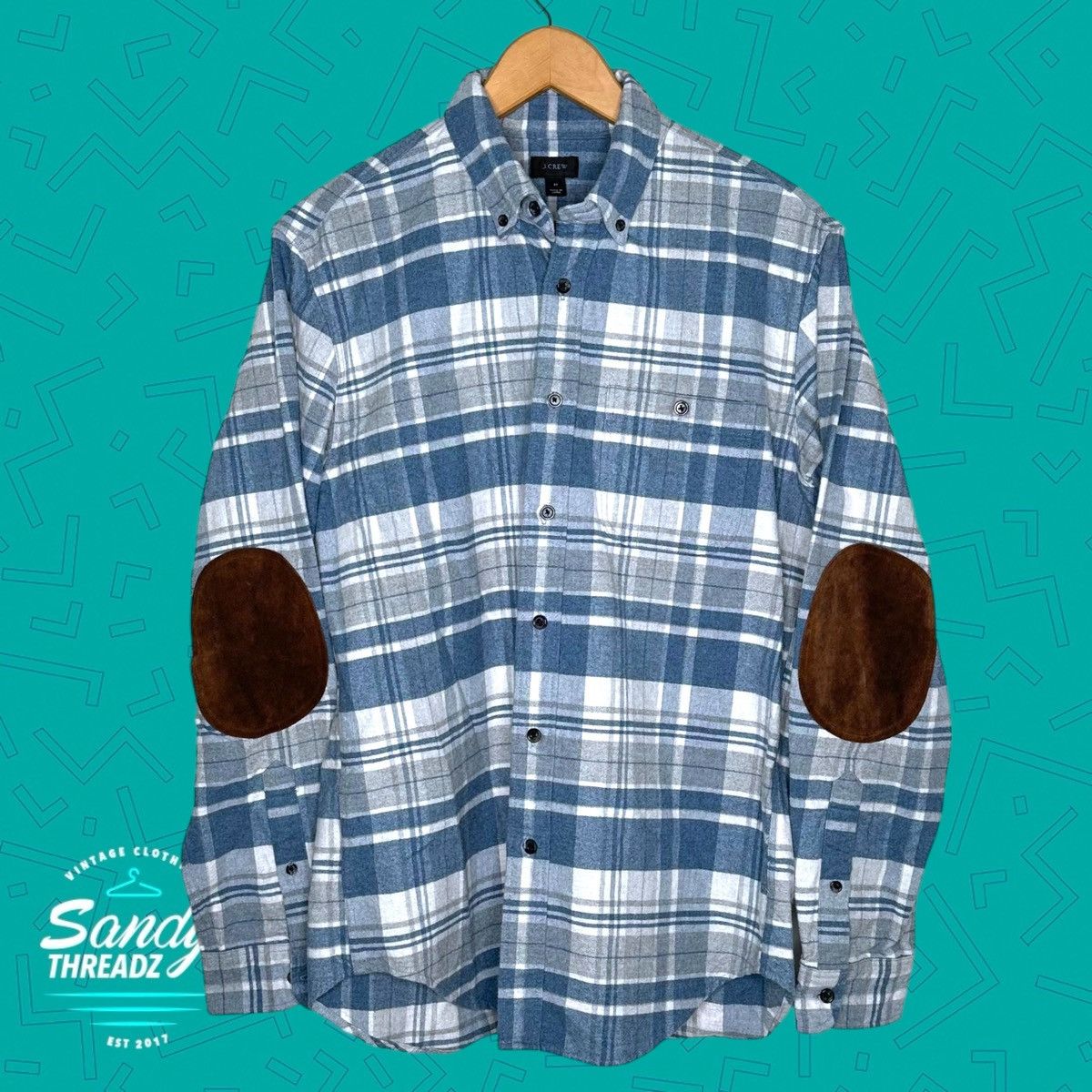 J.Crew J Crew Plaid Flannel Button Down Shirt Size US M / EU 48-50 / 2 - 3 Thumbnail