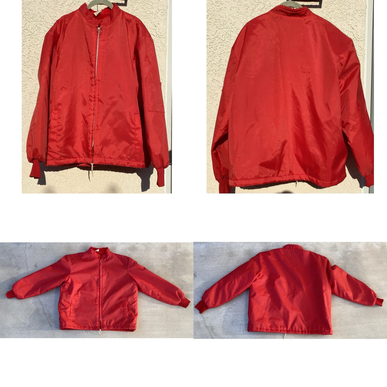 Greats VINTAGE The Great Lakes Jacket Red Nylon Racing Car Automotive Style XL Rockabilly Men’s? (note: avoid adding words) Size US XL / EU 56 / 4 - 10 Thumbnail