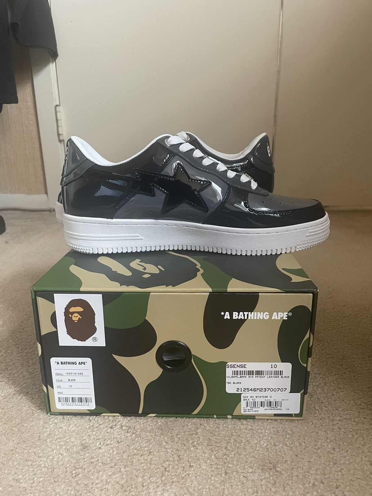 Bape Bape Bapesta Low ‘Camo Combo Black’ Size US 10 / EU 43 - 6 Thumbnail