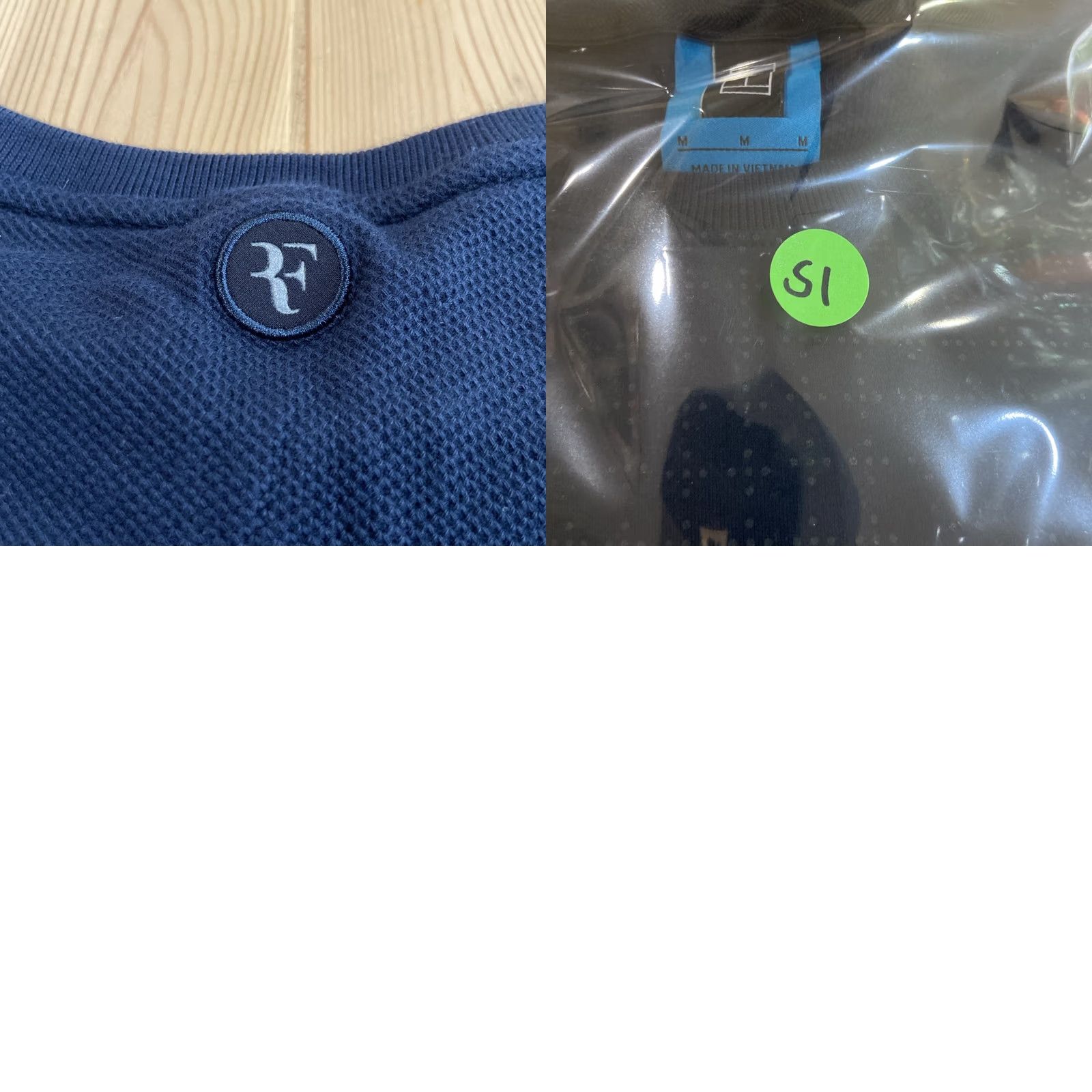 Nike Nike RF Roger Federer Pocket Shirt Mens M Navy Short Sleeve Polo Logo Patch Collared Sports Modern Regular Fit Size US M / EU 48-50 / 2 - 8 Thumbnail