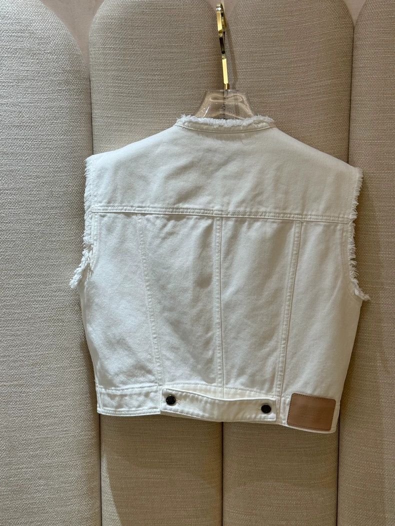 Louis Vuitton louis vuitton 2024 New Women's Sleeveless Crew Neck Jacket Size S / US 4 / IT 40 - 6 Thumbnail