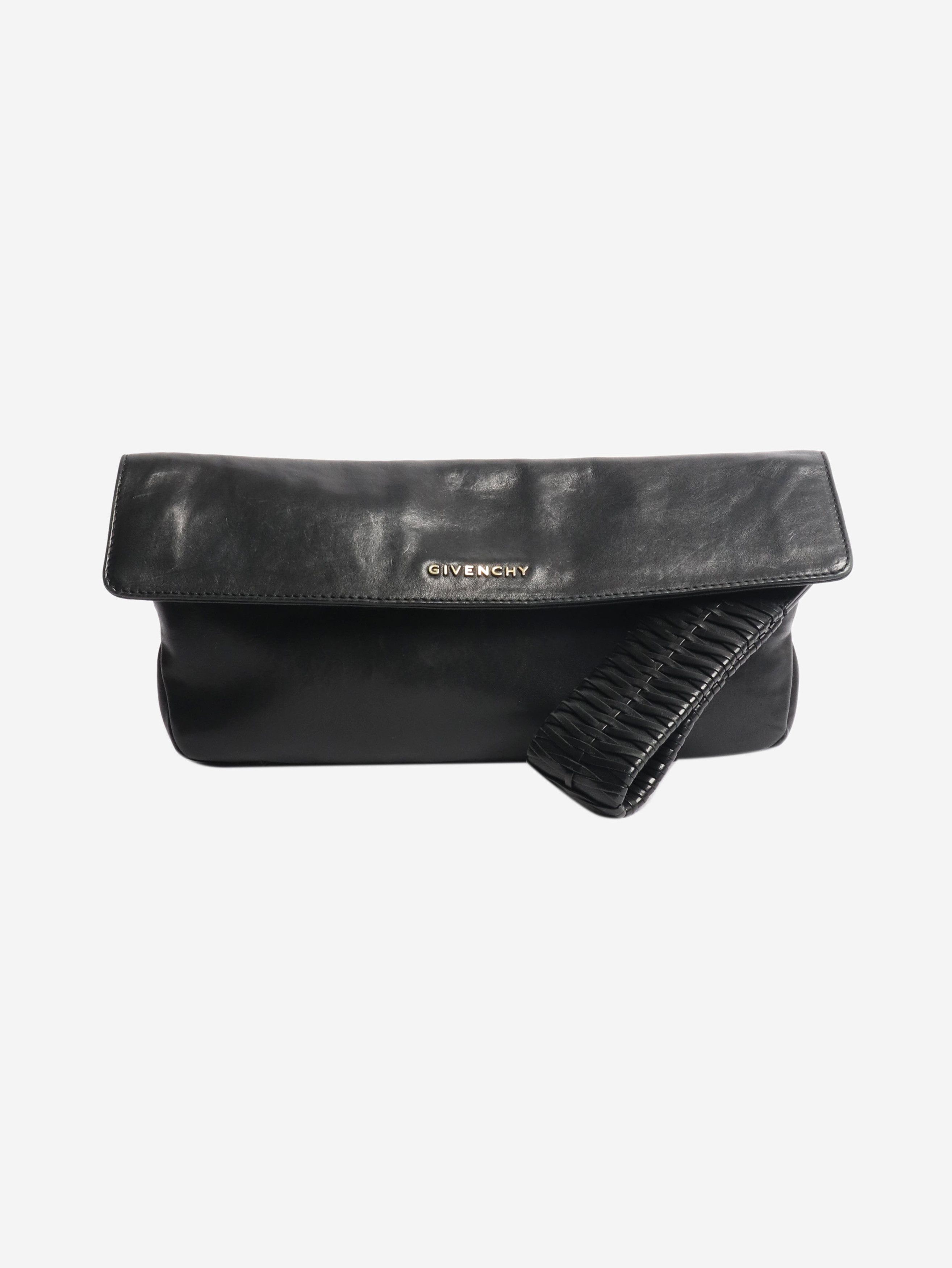 Givenchy Black leather clutch Size ONE SIZE - 1 Thumbnail