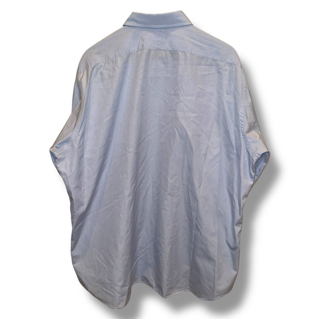 Sid Mashburn Hamilton For Sid Mashburn Mr. Sid Blue Dress Shirt Size 17.5 Size US XL / EU 56 / 4 - 3 Thumbnail