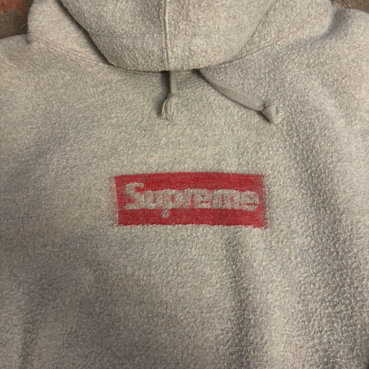 Supreme Supreme Inside Out Box Logo Grey Hooded Sweatshirt Size US S / EU 44-46 / 1 - 2 Thumbnail