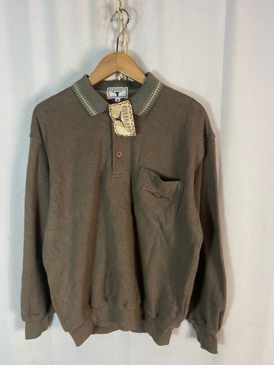 Native Vintage kuranapo single pocket sweatshirt new with tag Size US M / EU 48-50 / 2 - 1 Thumbnail