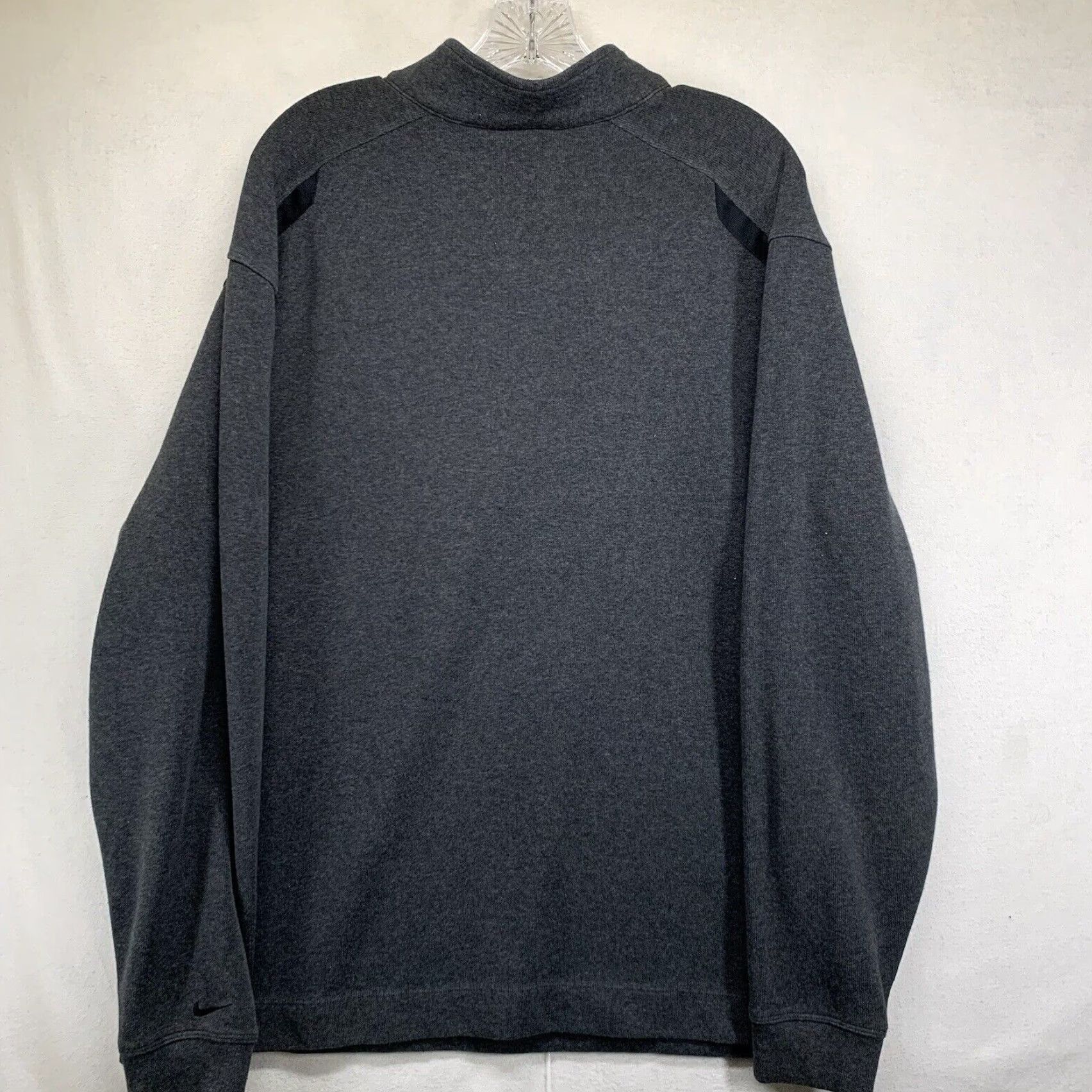 Nike VINTAGE Nike Golf Men's Jacket XL Gray 1/4 Zip Dri-Fit Pullover Athletic Activewear Size US XL / EU 56 / 4 - 3 Thumbnail