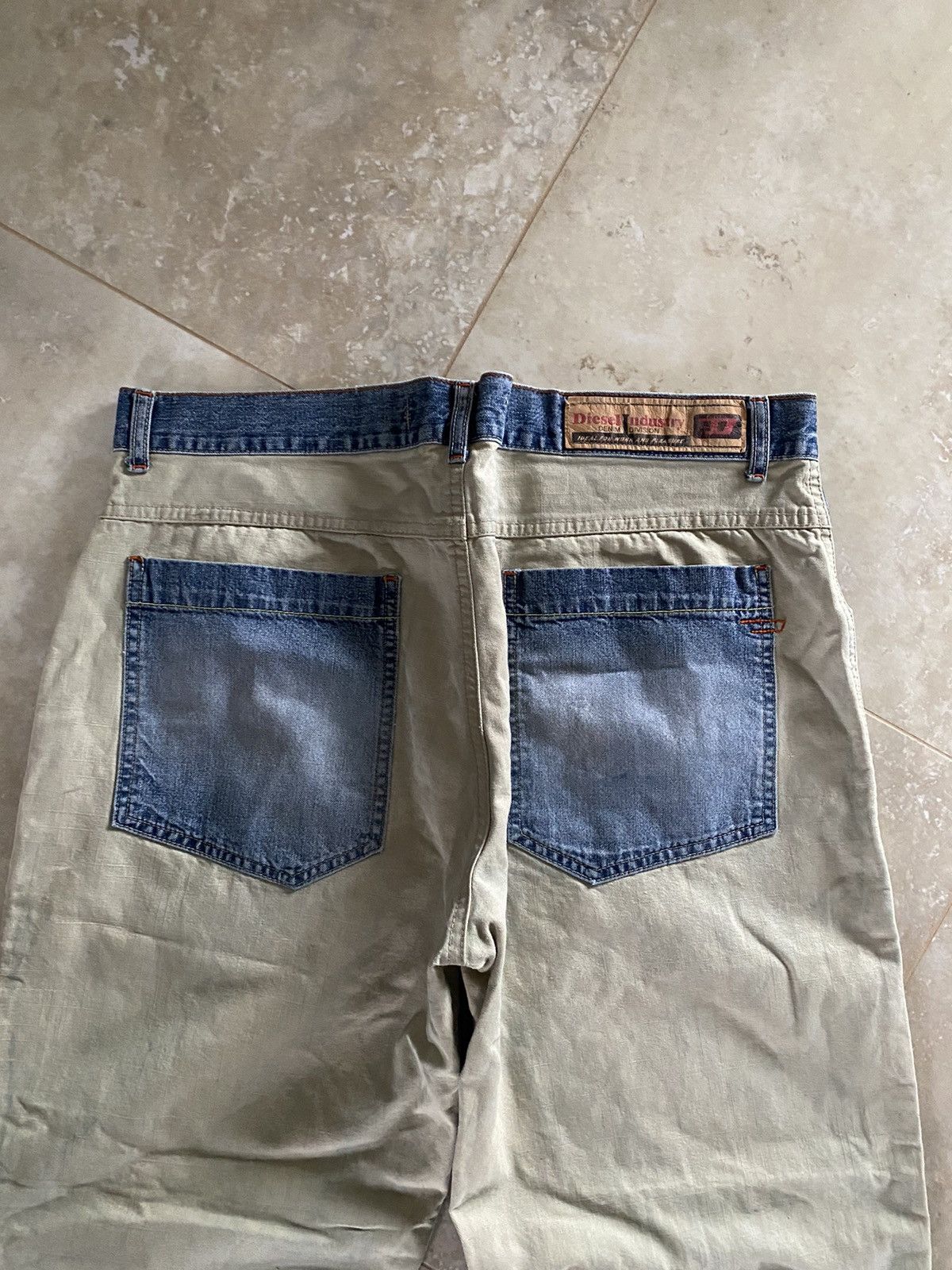 Diesel Vintage Diesel Hybrid Baggy Muddy Denim Japanese Washed Y2K Size US 38 / EU 54 - 10 Thumbnail